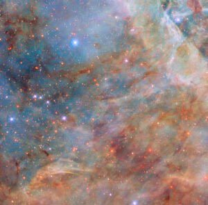 Hubble Space Telescope Observes Outskirts of Tarantula Nebula