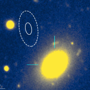 Repeating Fast Radio Burst Traced to Outskirts of Quiescent Elliptical Galaxy