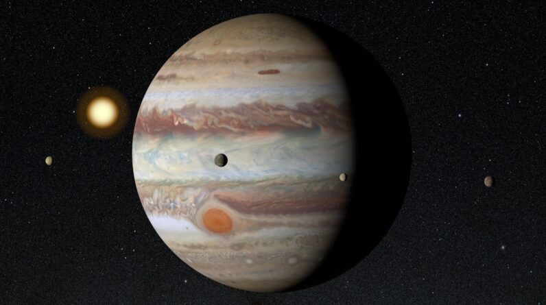 How to see Jupiter ‘kiss’ the moon tonight — before Mars breaks them up this weekend