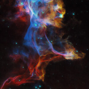 Hubble Space Telescope Explores Colorful Veil Nebula