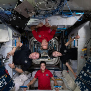 An small microbial ecosystem has formed on the International Space Station