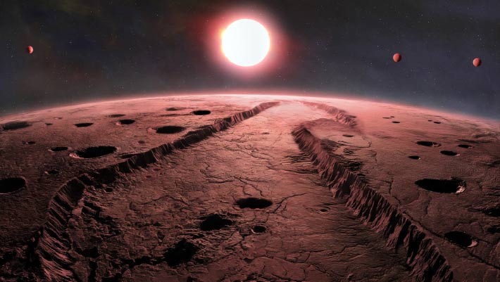 Astronomers Find Evidence for Four Sub-Earth Exoplanets around Barnard’s Star