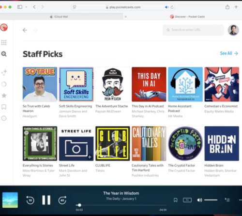 Pocket Casts makes its web player free, takes shots at Spotify and AI