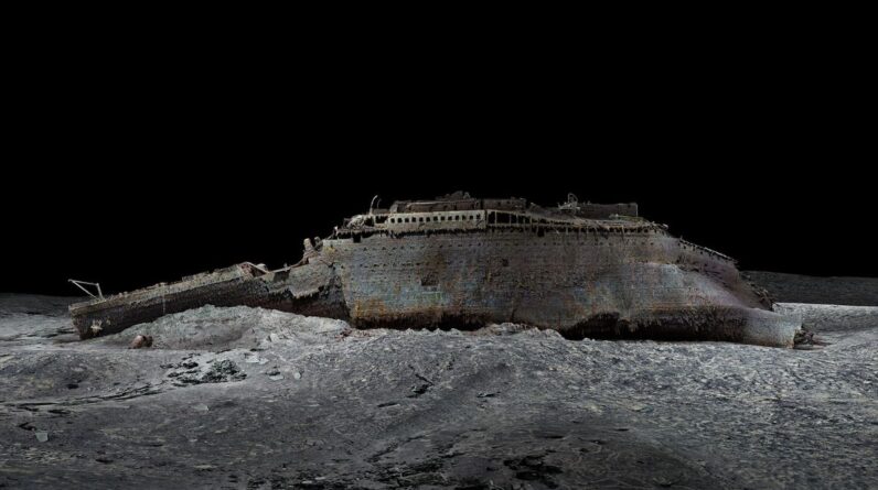 Digital ‘resurrection’ of the Titanic sheds light on fateful night the ship tore apart