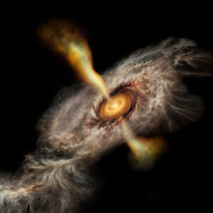 New Observations Shed More Light on Formation of Massive Stars