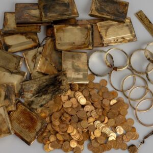 ‘It was deliberately hidden’: Gold hoard of nearly 600 coins found in Czech Republic may date to World War II