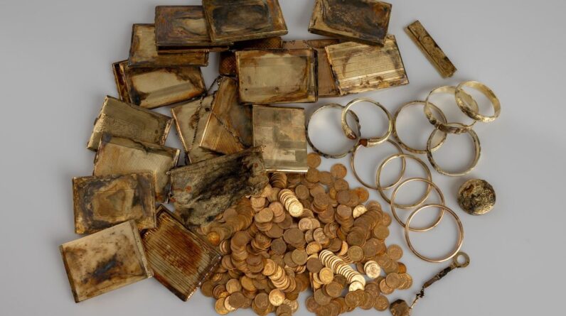 ‘It was deliberately hidden’: Gold hoard of nearly 600 coins found in Czech Republic may date to World War II
