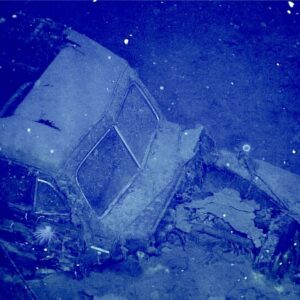 1940s Ford car found on wartime US carrier wreck