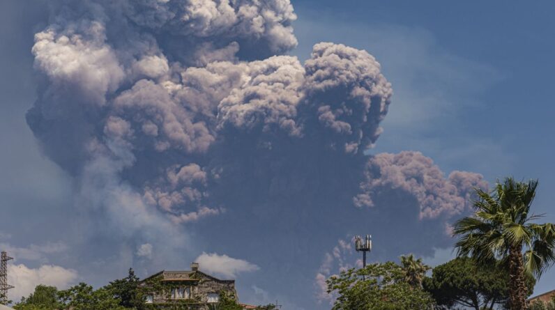 Mount Etna eruption in images: See Europe’s largest active volcano blow from different angles
