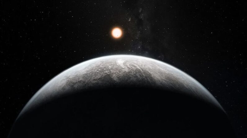 A hidden ‘super-Earth’ exoplanet is dipping in and out of its habitable zone