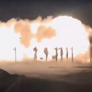 NASA tested a new SLS booster that may never fly, and the end of it blew off