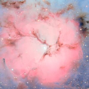 A cotton candy nebula glows in Vera C. Rubin Observatory’s first close-up image: Space photo of the week