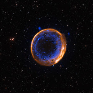 VLT Captures Image of Double-Detonation Supernova Remnant