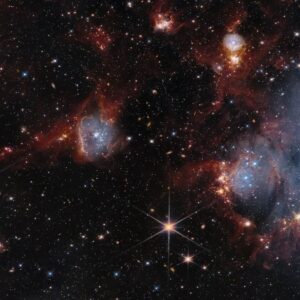 James Webb and Hubble telescopes join forces to explore a cosmic nursery: Space photo of the week