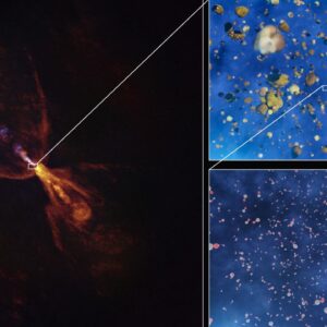 In a cosmic first, astronomers spot a new planet system being born around an alien star