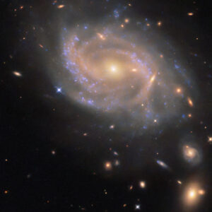 Hubble Space Telescope Gazes at Swirling Spiral Galaxy