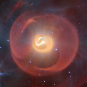 2 stars in ‘serpent god of destruction’ system are hurling their blazing guts at each other, James Webb telescope reveals