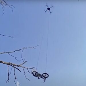 Ukraine rescues soldier via drone delivery of complete e-bike