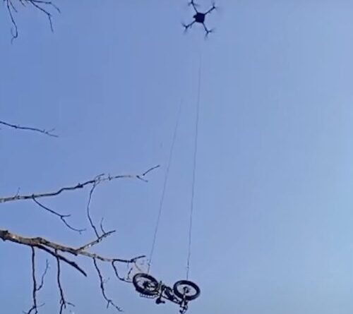 Ukraine rescues soldier via drone delivery of complete e-bike