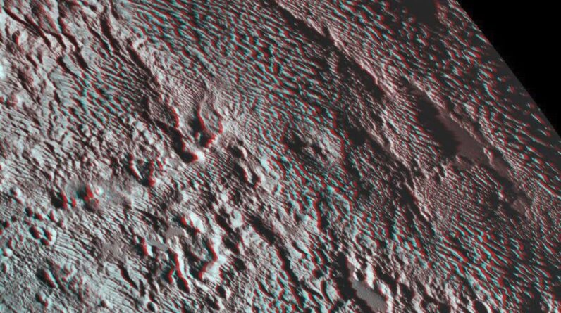 Skyscraper-size spikes of methane ice may surround Pluto’s equator