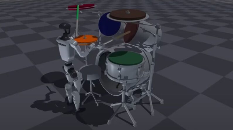 Meet Robot Drummer: Scientists train an AI to drum like Linkin Park and AC/DC — but it sounds like it has plenty of practice to do