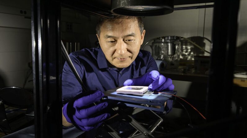 Laser-blasted ‘black metal’ could make solar technology 15 times more efficient