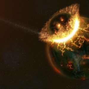Cataclysmic crash with neighboring planet may be the reason there’s life on Earth today, new studies hint