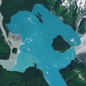 ‘New’ island emerges from melting ice in Alaska