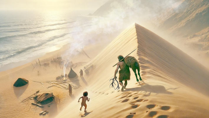 80,000-Year-Old Neanderthal Footprints Found in Portugal