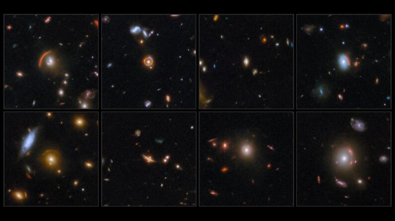 The James Webb telescope proves Einstein right, 8 times over — Space photo of the week