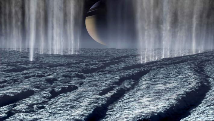 Cassini Detects Organic Molecules in Freshly Ejected Ice Grains from Enceladus’ Ocean