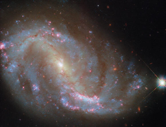 Hubble Sees Dusty Spiral Galaxy: NGC 7496