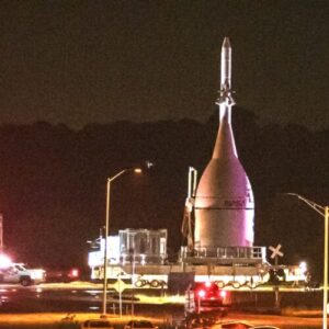 NASA’s next Moonship reaches last stop before launch pad