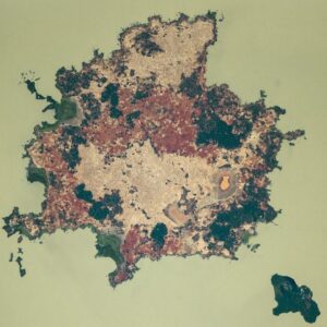Pair of ‘holy’ islands in eerily green African lake hold centuries-old relics and mummified emperors — Earth from space