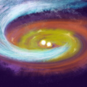 ALMA Captures Spiral-Shaped Gas Streamer Guided by Magnetic Fields in Star-Forming Region