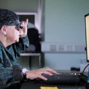New eye implants combined with augmented-reality glasses help blind people read again in small trial