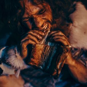 Did Neanderthals eat anything other than meat?