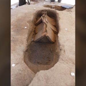 French archaeologists uncover ‘vast Roman burial area’ with cremation graves ‘fed’ by liquid offerings