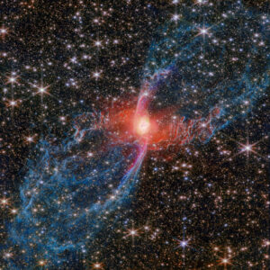 Webb Captures Red Spider Nebula