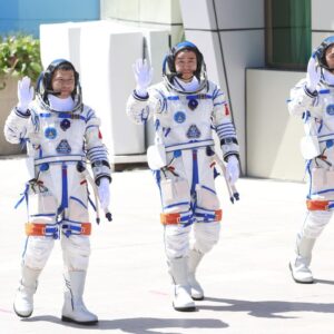 Chinese astronauts are back on Earth after suspected ‘space junk’ strike left them stranded in space