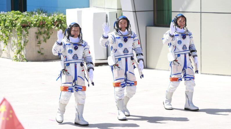 Chinese astronauts are back on Earth after suspected ‘space junk’ strike left them stranded in space