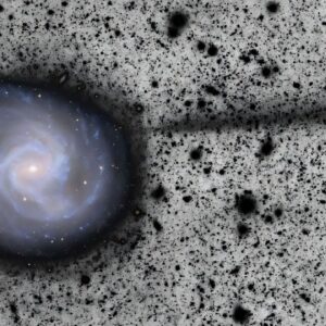 First Vera Rubin Observatory image reveals hidden structure as long as the Milky Way trailing behind a nearby galaxy — Space photo of the week