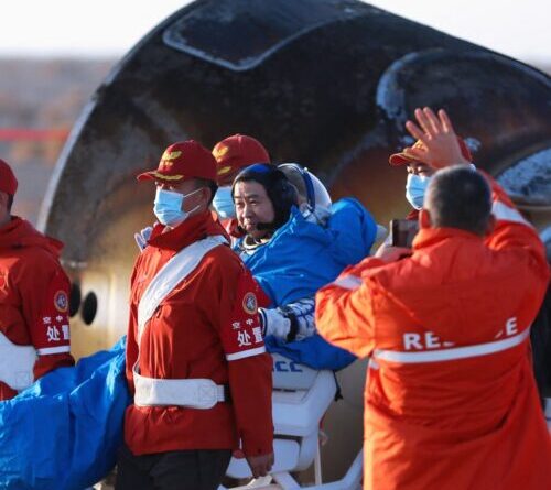 Three astronauts are stuck on China’s space station without a safe ride home