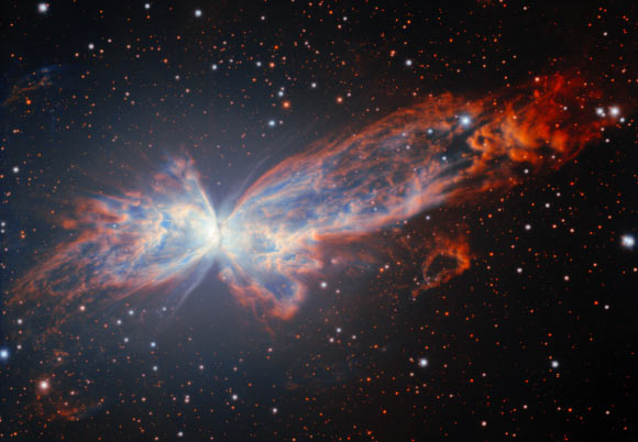 Gemini South Telescope Focuses on Butterfly Nebula
