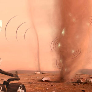 Perseverance Detects Triboelectric Discharges during Martian Dust Devils and Storms