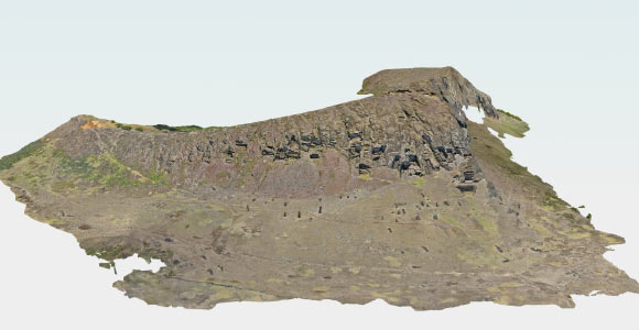 Archaeologists Create First 3D Model of Easter Island’s Primary Moai Quarry