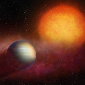 James Webb telescope spots strange ‘super-puff’ planet frantically chasing its own atmosphere through space