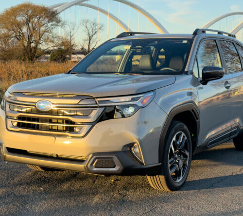 Ugly infotainment mars the 2025 Subaru Forester Hybrid experience