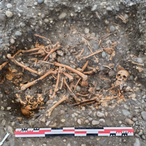 16th-century gallows and dozens of skeletons discovered in France