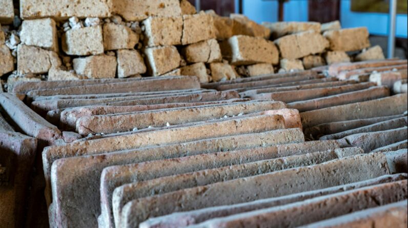 ‘This has re-written our understanding of Roman concrete manufacture’: Abandoned Pompeii worksite reveal how self-healing concrete was made